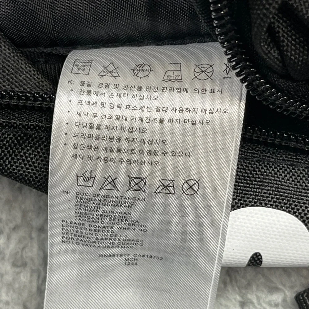 Nike Air Jordan 7A0654-023 Jumpman Logo Black Mini Bag 10L Small Travel Backpack
